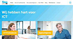 Desktop Screenshot of fma.nl