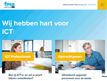 Tablet Screenshot of fma.nl
