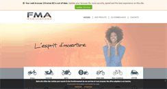 Desktop Screenshot of fma.fr